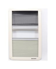 Berhimi 50x30 Dikey Amörtisörlü Karavan Penceresi (Sineklikli Güneşlikli)