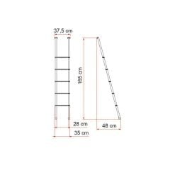 Fiamma Deluxe 5B – 5 Adımlı Merdiven