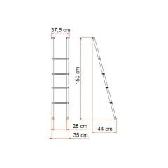 Fiamma Deluxe 4B – 4 Adımlı Merdiven