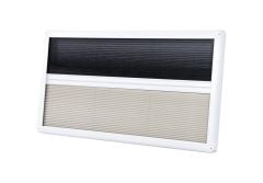 Beyaz Pervazlı Karavan Penceresi (45x110)
