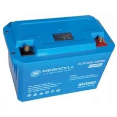Megacell 51.2V 25 Ah Lityum Demir Fosfat Akü LiFePO4