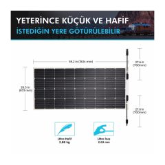 Renogy Güneş Paneli 175 Watt 12V (Monokristal)