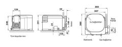 Truma Boiler B10 Gazlı 12V Su Isıtıcısı