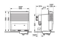 Truma S5004 Tek Fanlı Karavan Isıtıcı