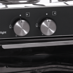 Dometic StarLight İki Gözlü Ocaklı Gazlı Fırın 28lt. Salıncaklı