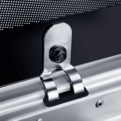 Dometic MO 9722R Cam Kapaklı 2 Gözlü Ocak + Evye Kombinasyonu