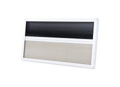 Beyaz Pervazlı Karavan Penceresi (90x90)