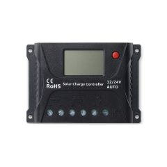 HP2430 12/24V 30A PWM Solar Charge Controller