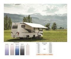 Thule Omnistor 6300 Karavan Tentesi Tavan Montajlı Kasetli (3.50x2.50) - Beyaz
