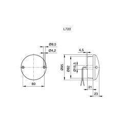 Jokon Geri Vites Lambası W 720