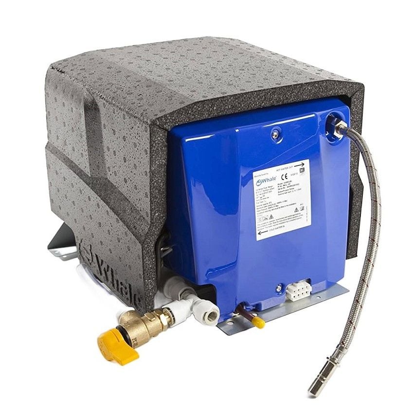 Whale 8 Litre Gazlı Ve Elektrikli Karavan Su Isıtıcı (Gaz Ve 220V)