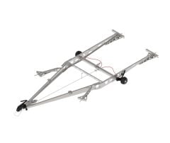 KNOTT Model 2 Şasi 1350 Kg Frenli Römork