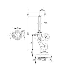KNOTT - ATK60V Destek Tekerleği