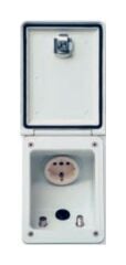 CKW Uydu ve TV Elektrik Prizi (220V+12V)