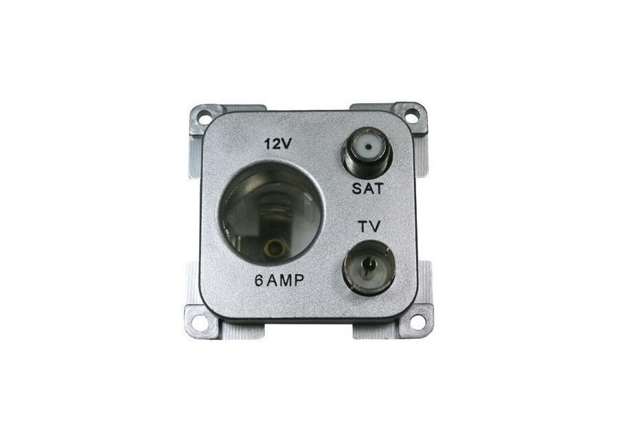 Westacc Çok Fonksiyonlu 12V Priz (Gümüş)