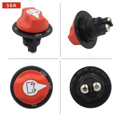Mini Akü Devre Kesici Şalter IP56 – 12/24V 50 A