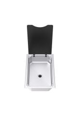 Thetford Kare Cam Kapaklı Eviye LINEAR