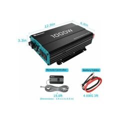 Renogy 1000W Tam Sinüs 12V İnvertör