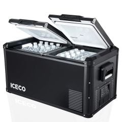 ICECO 90 Lt Çift Bölmeli Kompresörlü Oto Buzdolabı