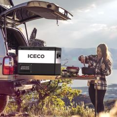 ICECO 45 Lt Çift Bölmeli Kompresörlü Oto Buzdolabı