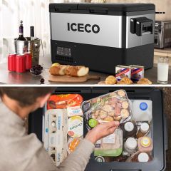 ICECO 45 Lt Çift Bölmeli Kompresörlü Oto Buzdolabı