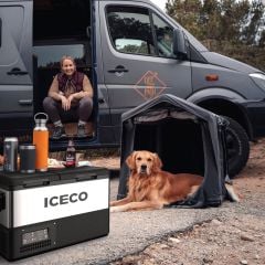 ICECO 45 Lt Çift Bölmeli Kompresörlü Oto Buzdolabı