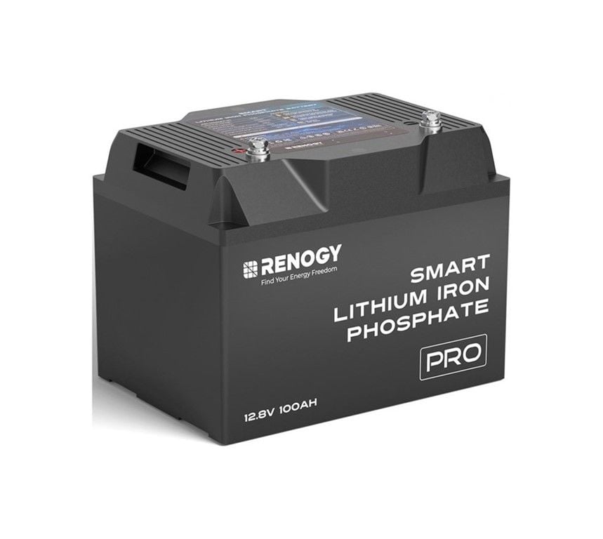 Renogy 12V Akıllı Lityum Akü Pro 100 Ah
