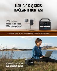 Anker 521 Powerhouse 256W Taşınabilir Şarj İstasyonu