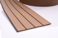 Suni Pvc Tik  Güverte Kaplamaları 25000mm x 190mm x 5mm