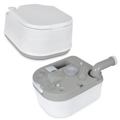Sensation Portatif Tuvalet Premium 24 Lt (Taşınabilir Tekne Ve Karavan Tuvaleti)