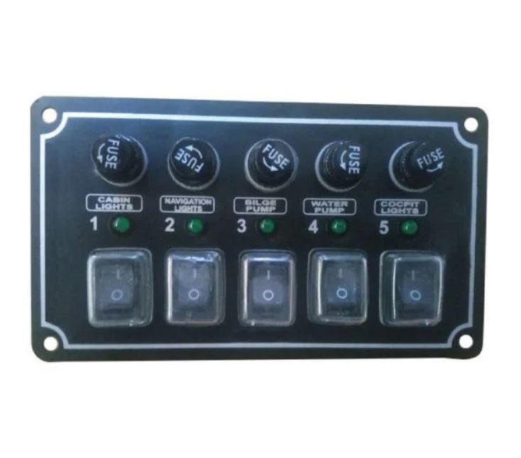 Mors 5’li Switch Panel - Yatay