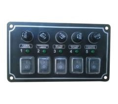 Mors 5’li Switch Panel - Yatay