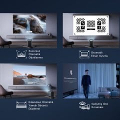 Anker Nebula Cosmos Laser 4K Akıllı Taşınabilir Projeksiyon Cihazı