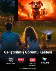 Anker Nebula Mars 3 Air Akıllı Taşınabilir Wifi Kablosuz Projeksiyon Cihazı