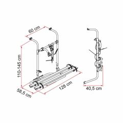 Fiamma Simple Plus 200 Bisiklet Taşıyıcısı