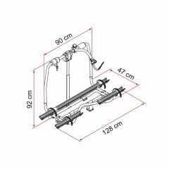 Fiamma Caravan XL A Pro 200 Bisiklet Taşıyıcısı